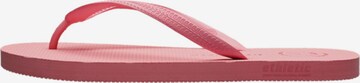 Ethletic T-Bar Sandals 'Flip' in Pink: front