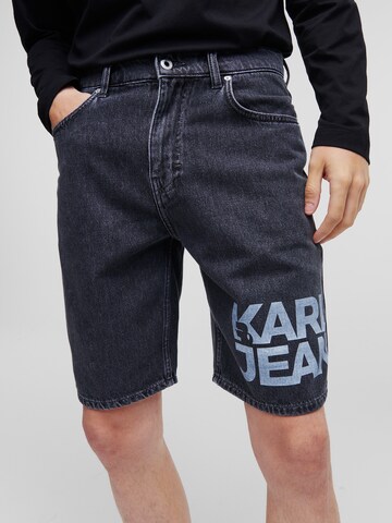 Karl Lagerfeld Regular Jeans i grå: forside