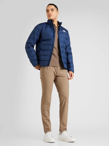 SELECTED Poloshirt 'TOULOUSE' in Braun