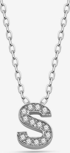 Dkeniz Ketting 'BUCHSTABENKETTE S' in de kleur Zilver, Productweergave