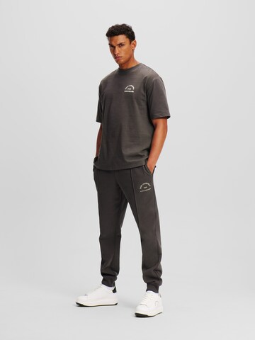 Regular Pantalon Karl Lagerfeld en gris