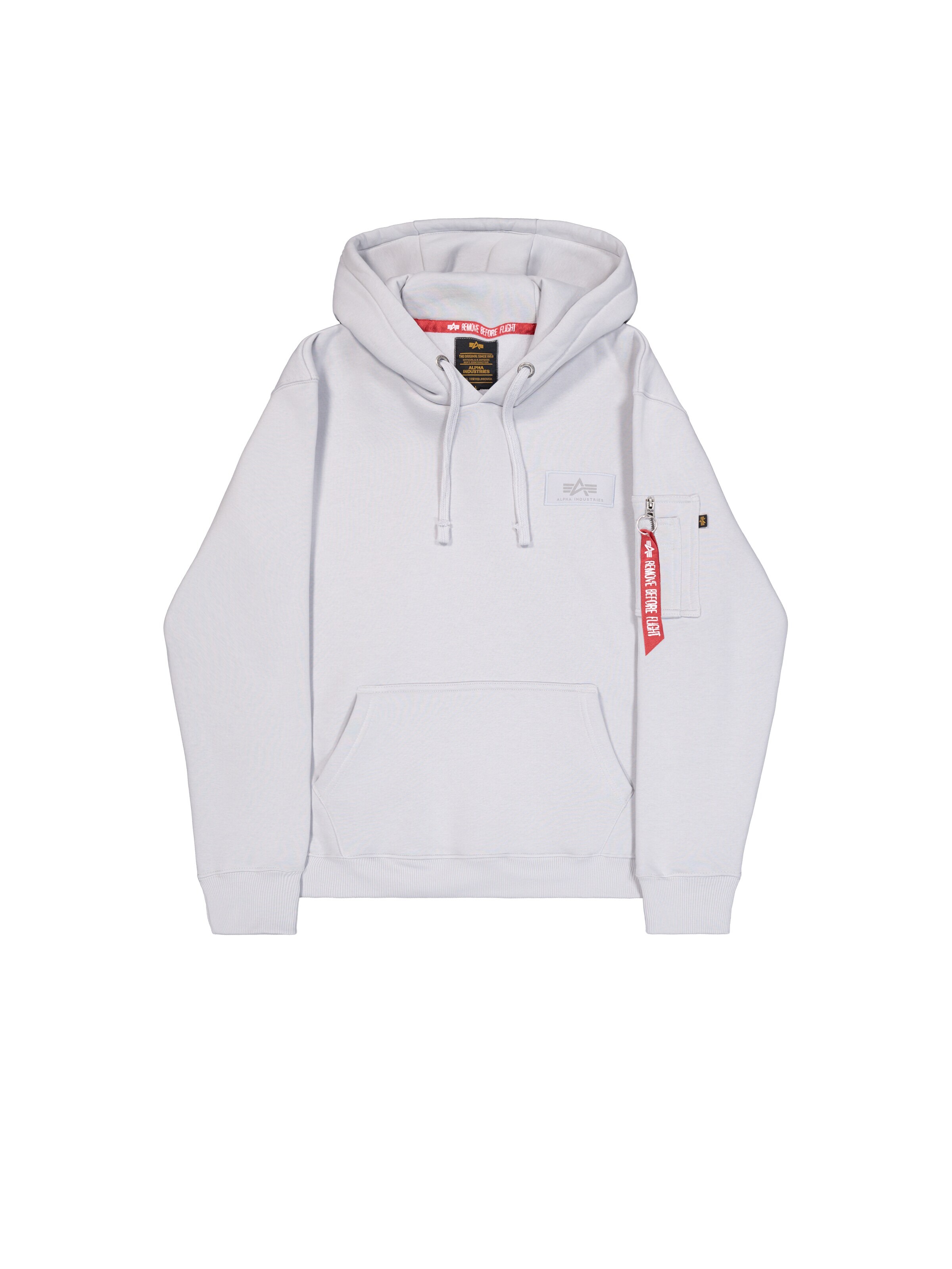 ALPHA INDUSTRIES Sweatshirt‌‌‌‌‌‌‌ in Grau: Vorderseite