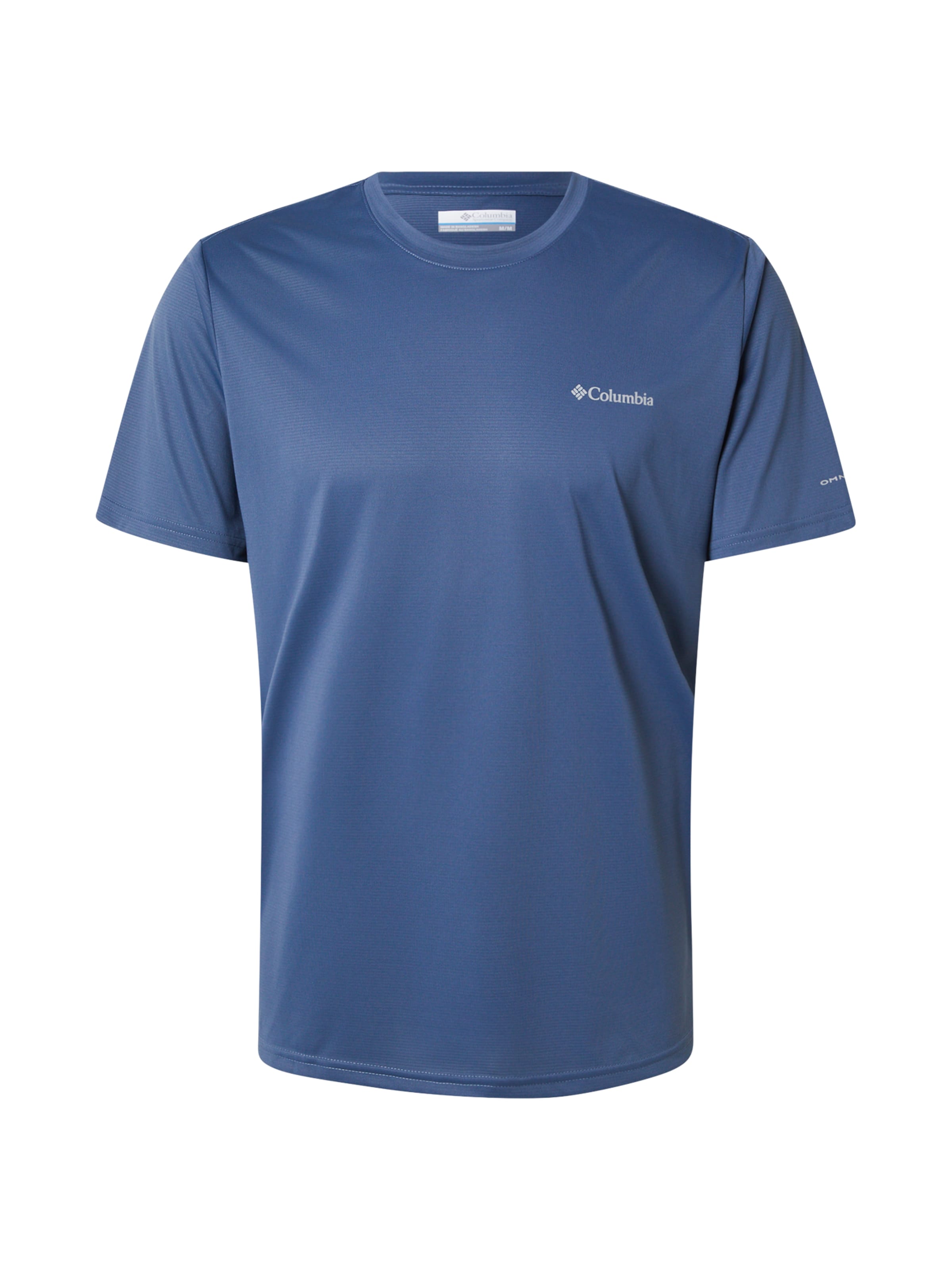 Tricou funcțional 'Hike' de la COLUMBIA pe albastru: față