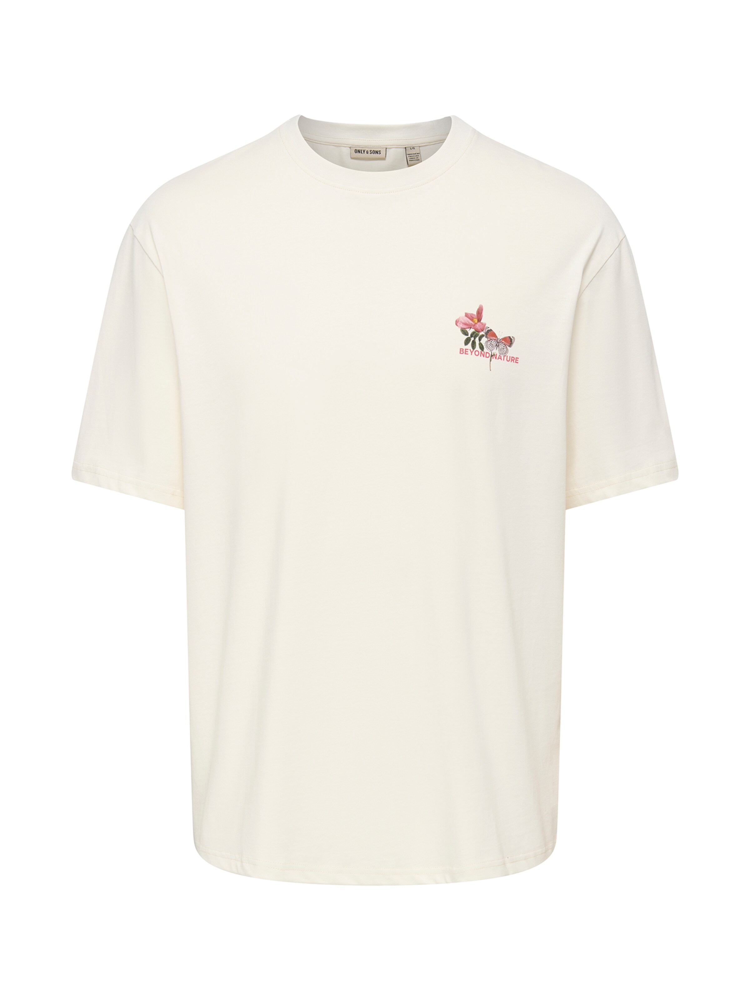 Only & Sons Shirt 'ONSNATURE' in White: front