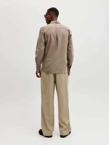 Jacks & Jones Regular fit Overhemd in Bruin