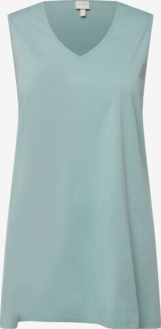 Ulla Popken Shirt  (GOTS) in Blau: predná strana