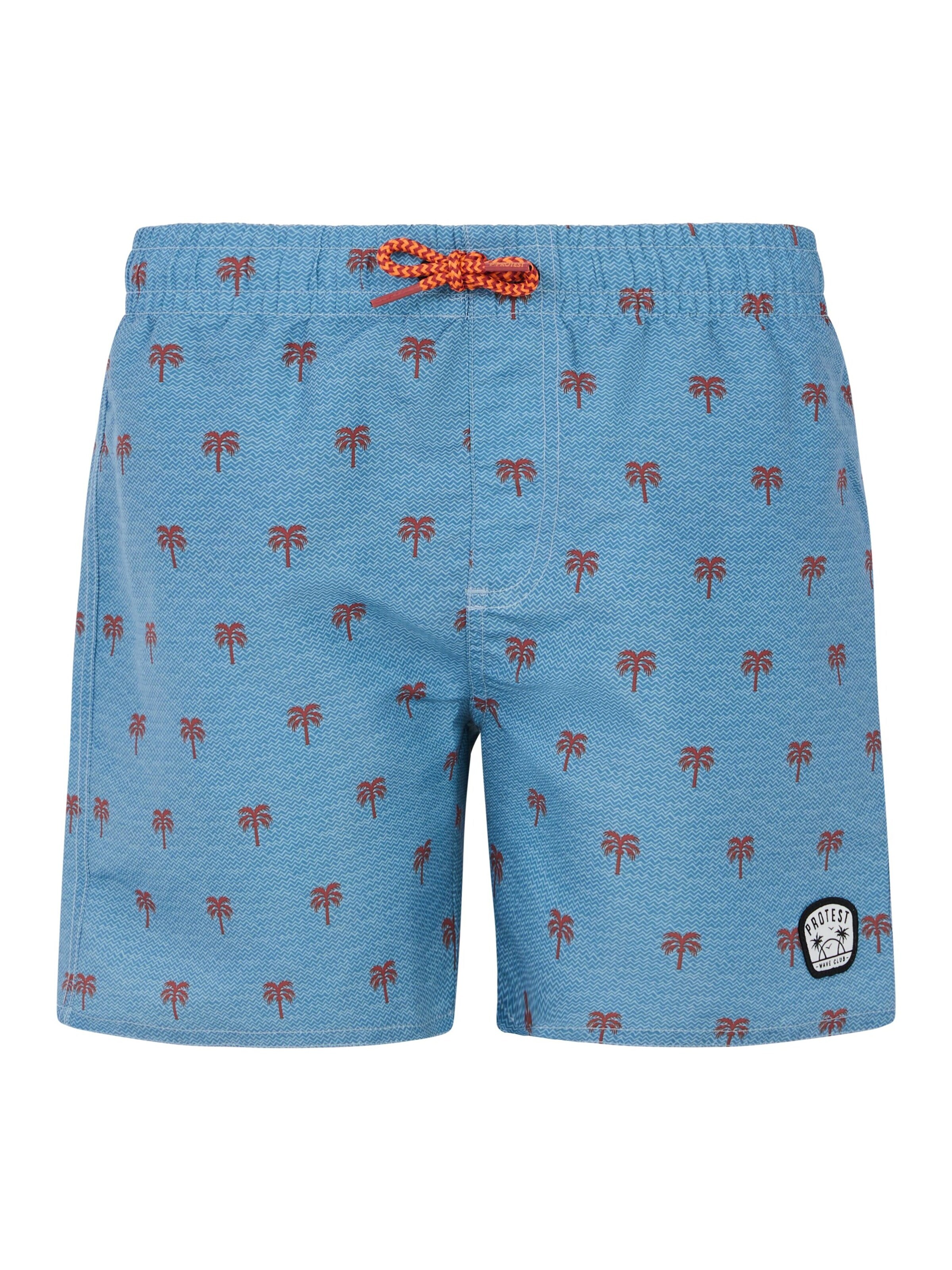 PROTEST Badeshorts 'PRTSteven JR'‌‌‌‌ in Blau: Vorderseite