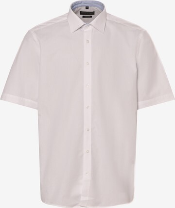 Finshley & Harding Regular fit Overhemd in Wit: voorkant