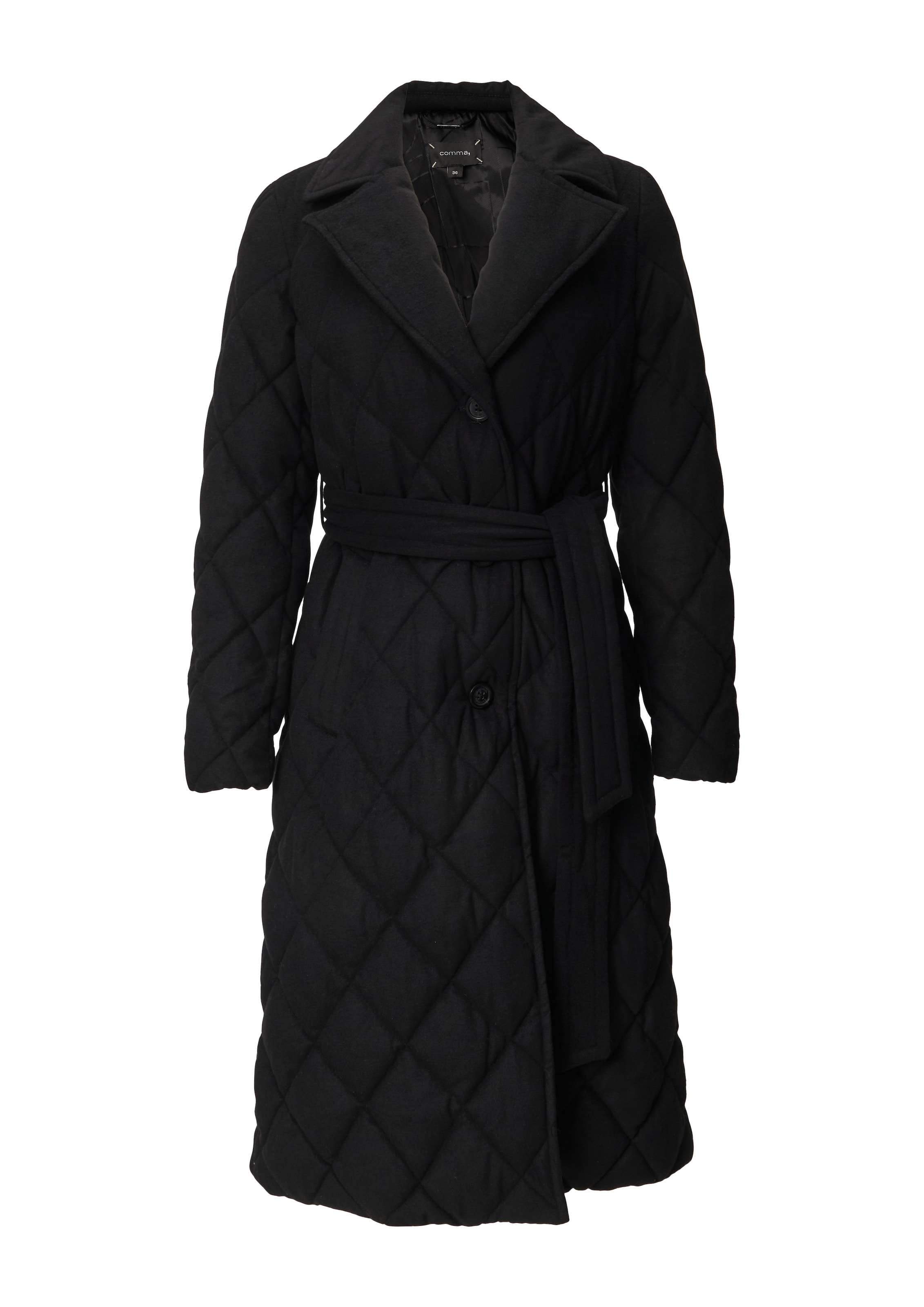 COMMA Tussenmantel in Zwart: voorkant