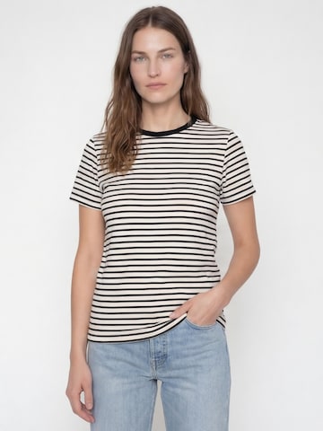 Antargo Shirt 'Striped Basic' in Black: front