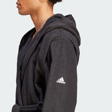 ADIDAS SPORTSWEAR Short Bathrobe in Black