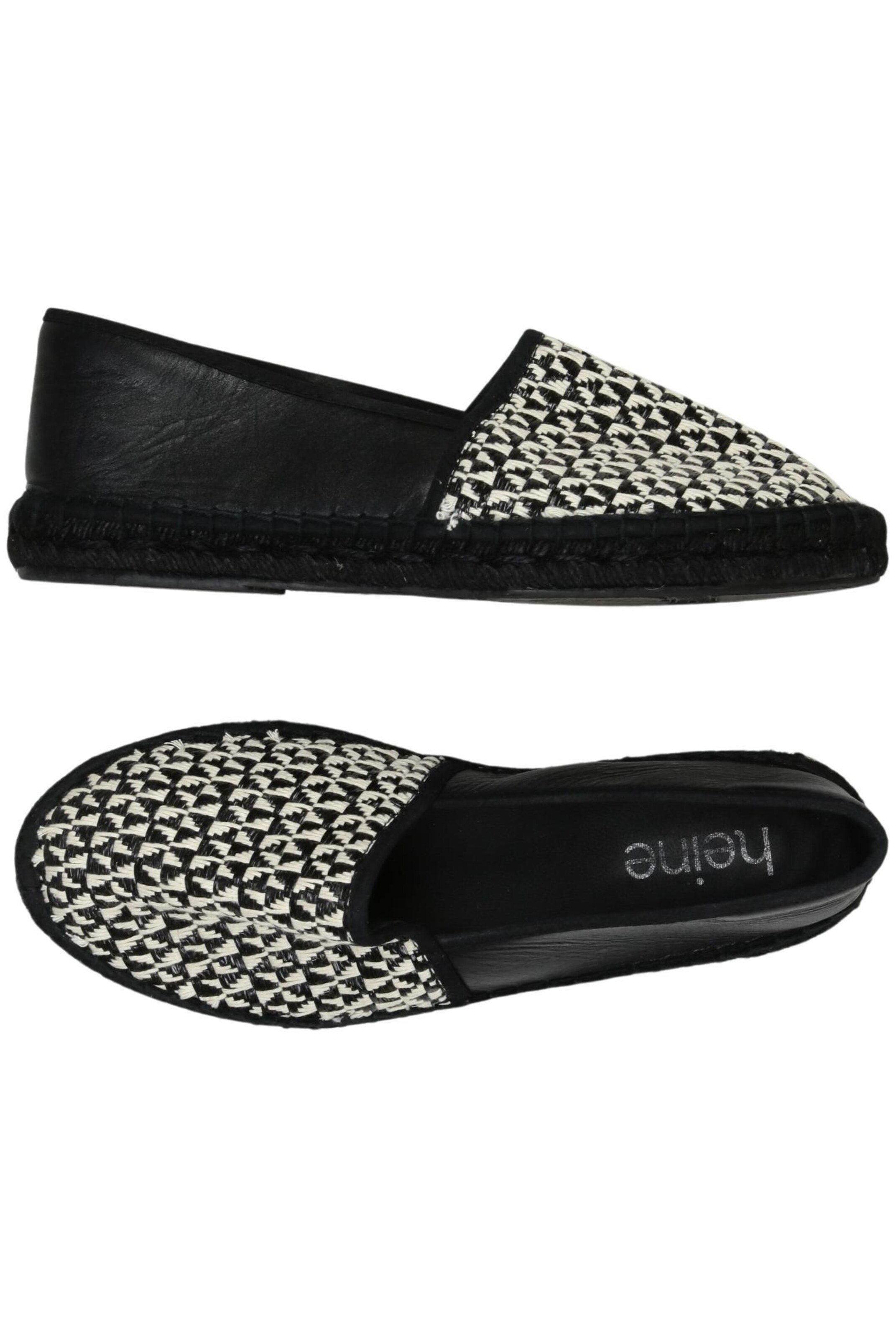 heine Flats & Loafers in 39 in Black: front