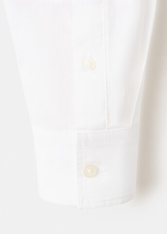 MANGO TEEN Regular fit Button Up Shirt 'Spring' in White