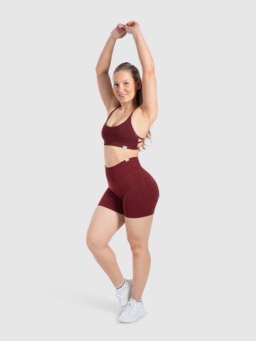 Skinny Leggings ' Elvia ' Smilodox en rouge