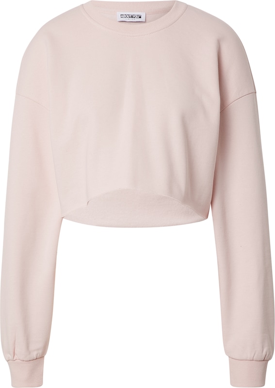 ABOUT YOU Limited Sweatshirt 'Joyah' by Tina Neumann (GOTS) in Pink