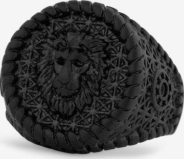 Akitsune Ring 'Imperator' in Black: front