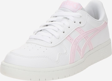 Baskets basses 'JAPAN' ASICS SportStyle en blanc : devant