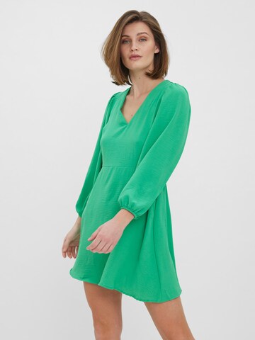 VERO MODA Jurk 'Inge' in Groen: voorkant