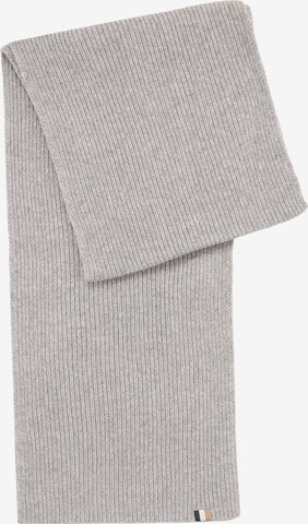 BOSS Schal 'Laura' in Grau: Vorderseite