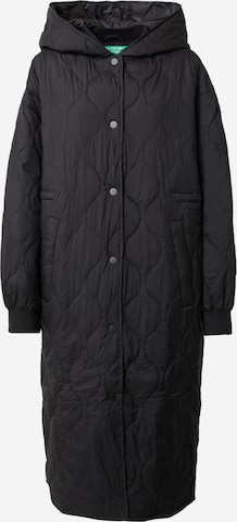 UNITED COLORS OF BENETTON Prechodný kabát - Čierna: predná strana