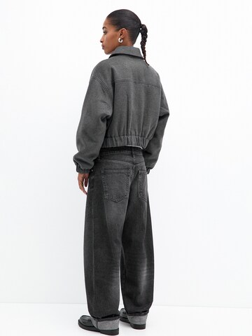 Veste mi-saison Pull&Bear en gris
