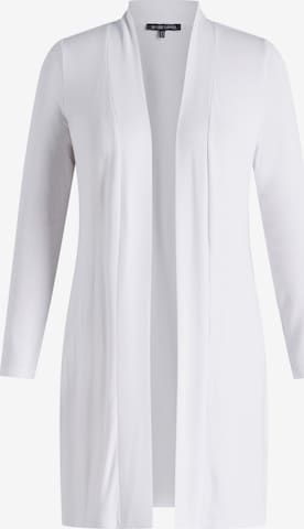 BASE LEVEL Strickjacke in Weiß: Vorderseite