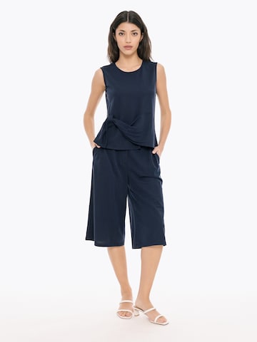 4TAILORS - Loosefit Calças em azul