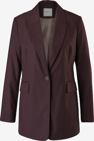 s.Oliver BLACK LABEL Blazer in Rot: predná strana