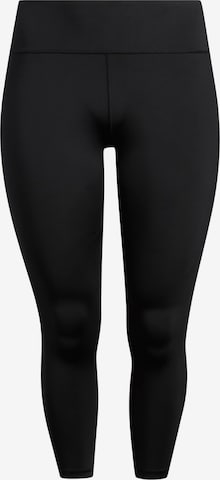 ADIDAS PERFORMANCE Workout Pants in Black: front