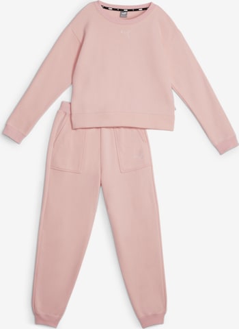 PUMA Sports Suit in Pink: front