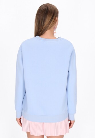 MYMO Sweatshirt 'Pop' in Blue