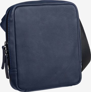 LEONHARD HEYDEN Crossbody Bag 'Den Haag' in Blue: front