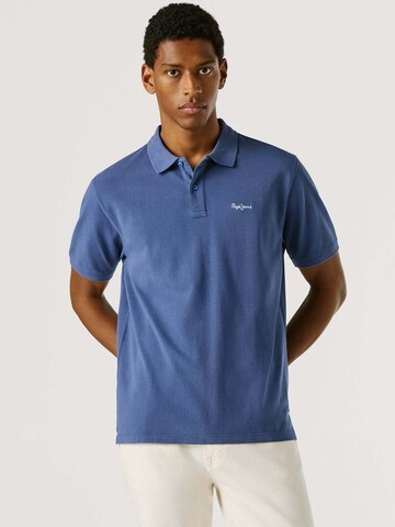 Maglietta 'Oscar' di Pepe Jeans in blu: frontale