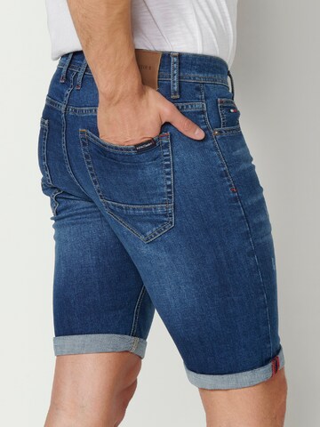 mėlyna KOROSHI Standartinis Džinsai