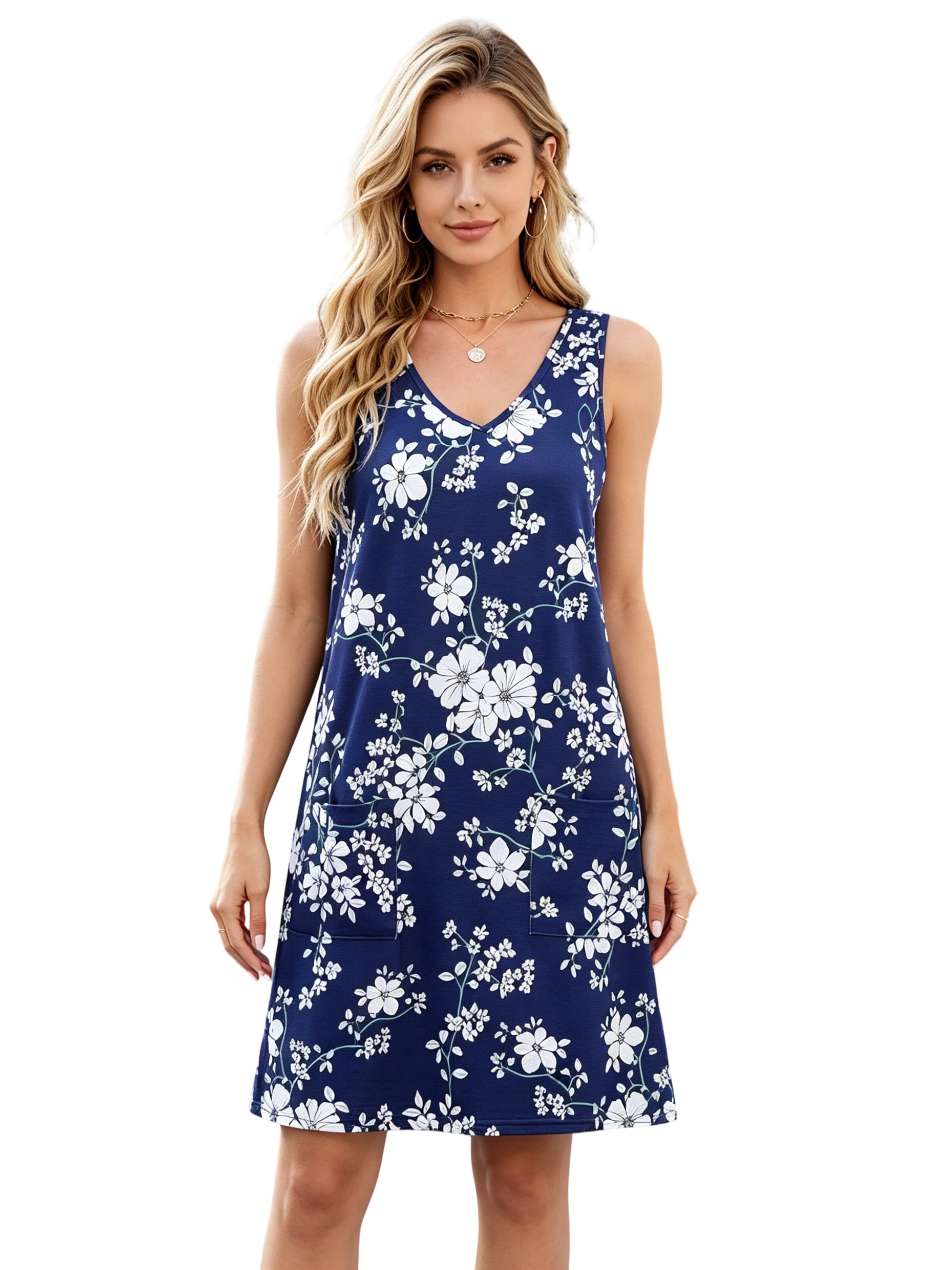 Yesfashion Kleid‌‌ in Blau: Vorderseite