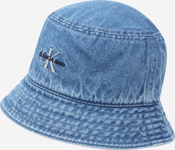 Calvin Klein Jeans Hat in Blue: front