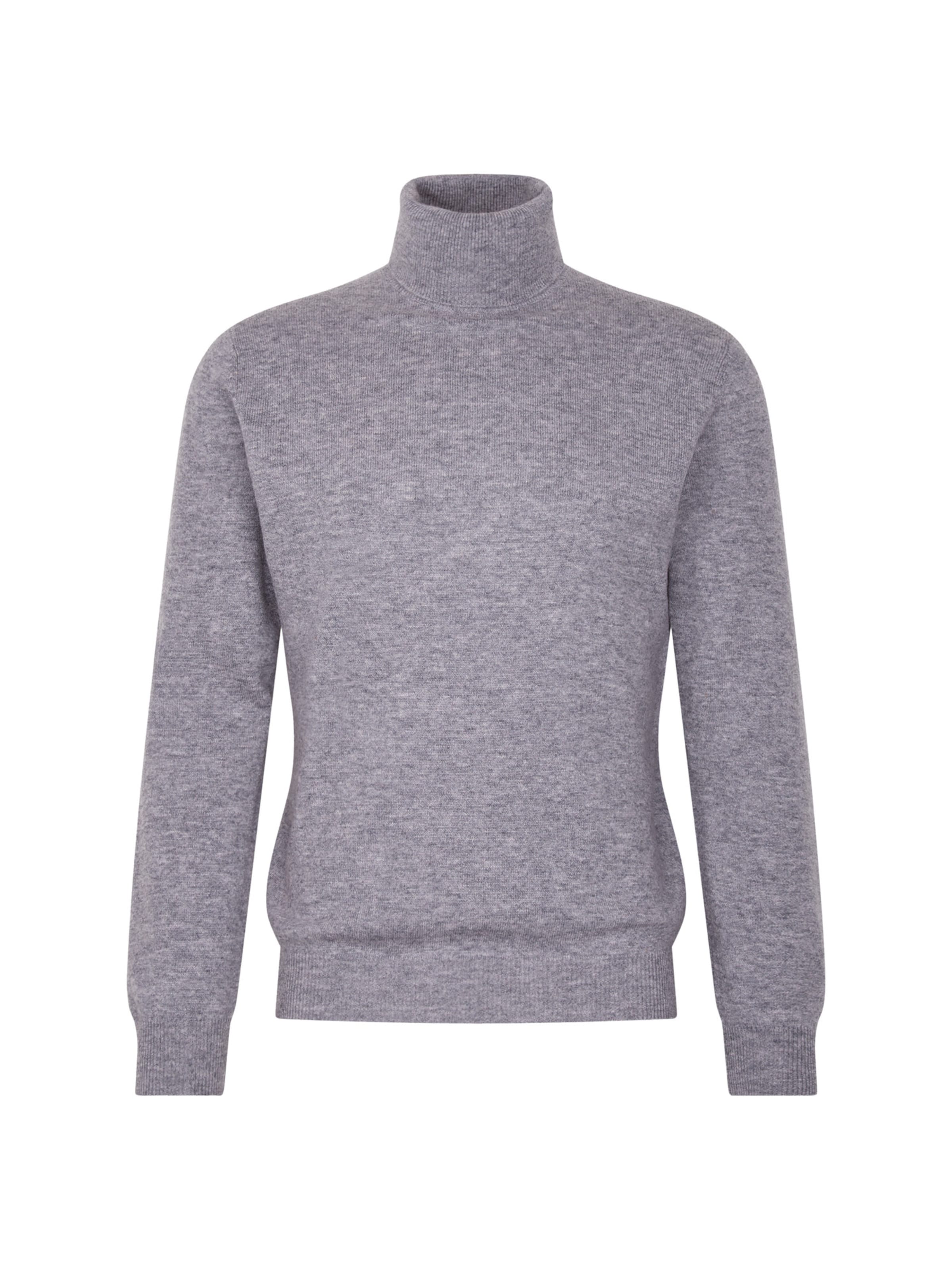 Pull-over 'Schwarze Rose' SEIDENSTICKER en gris : devant