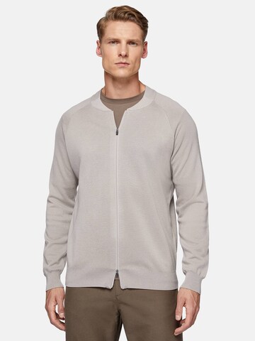Boggi Milano Strickjacke 'B Tech' in Beige: Vorderseite