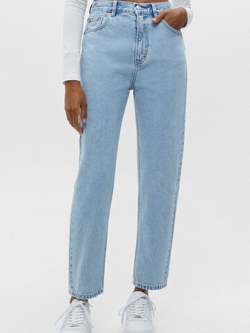 Pull&Bear Regular Jeans in Blau