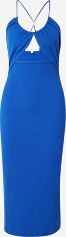 Calvin Klein Jeans Normální Letní šaty – modrá: přední strana