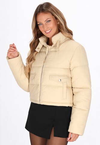 faina Jacke in Beige: Vorderseite