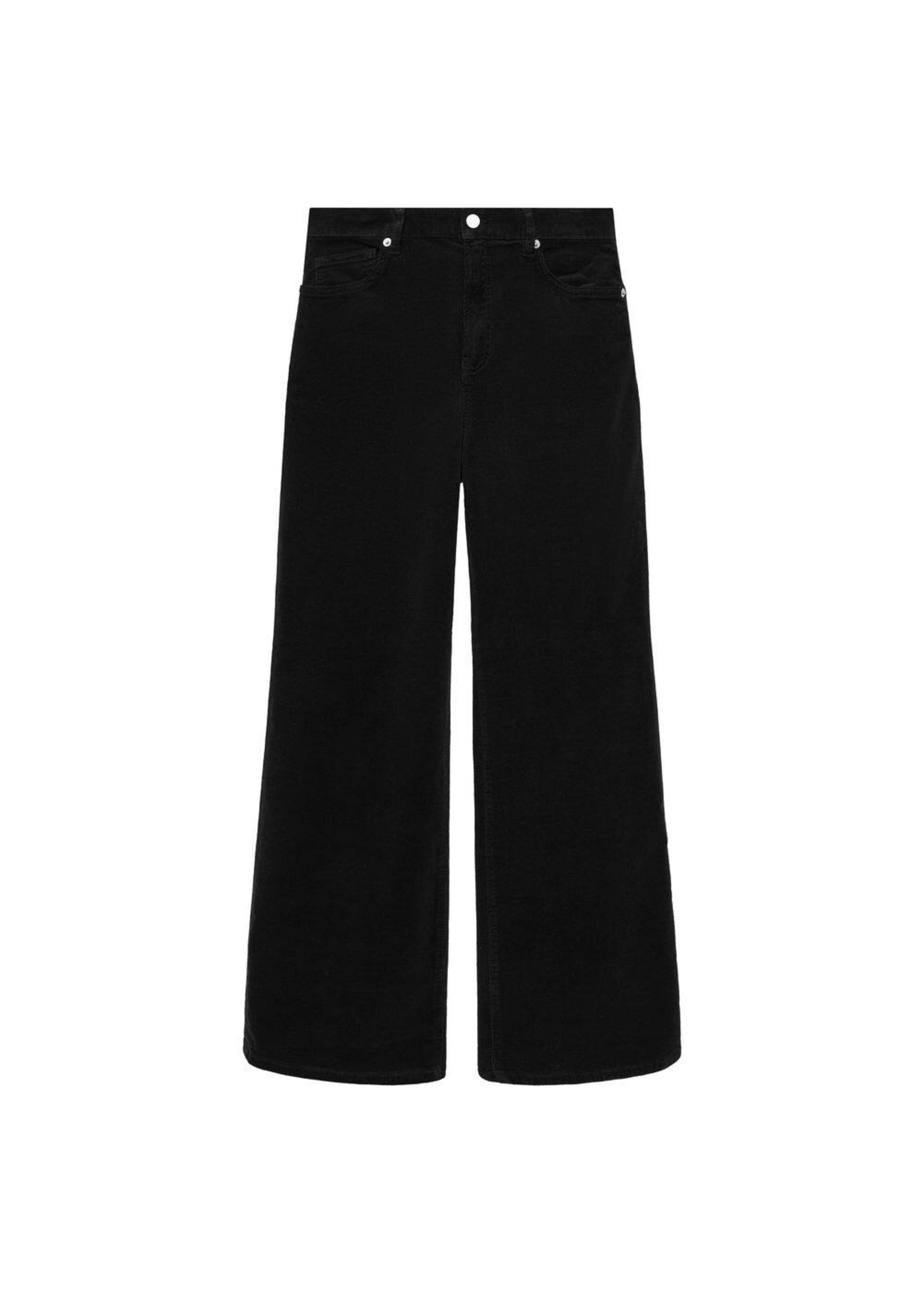 MANGO Wide Leg Farkut 'Dianap' värissä harmaa: etupuoli