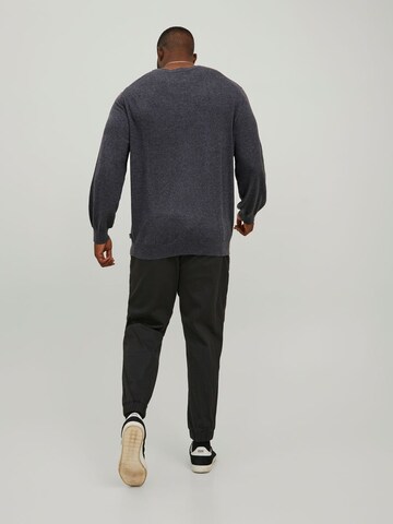 Jack & Jones Plus Sweater in Grey