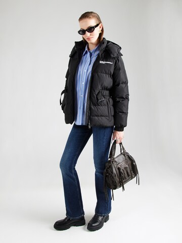 Veste mi-saison KARL LAGERFELD JEANS en noir