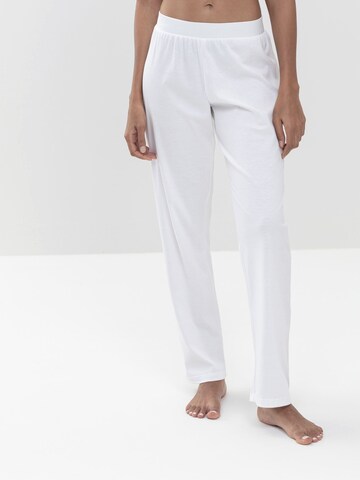 Mey Pajama Pants in White: front