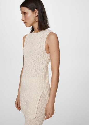 MANGO Top in Beige: Vorderseite