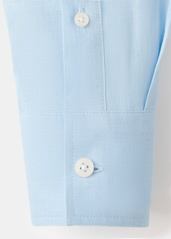 MANGO TEEN Regular Fit Hemd 'Spring' in Blau