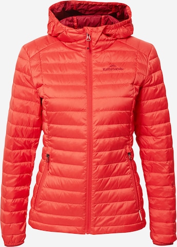 Veste outdoor 'Heli' Kathmandu en rouge : devant