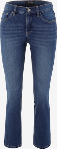 Aniston CASUAL Bootcut Jeans in Blau: predná strana