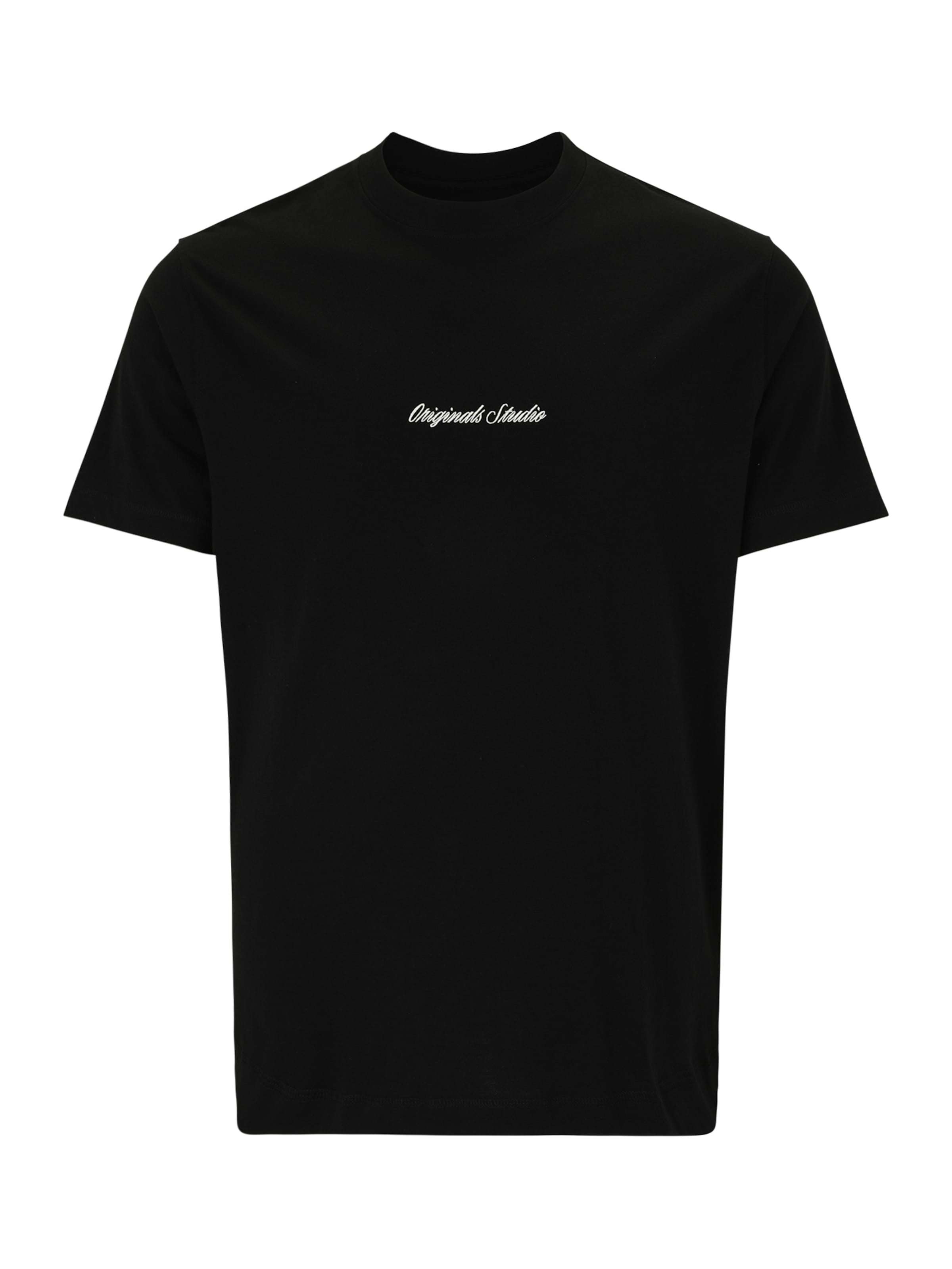 Jack & Jones Plus Shirt 'JORNORREBRO' in Black: front